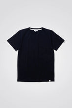 Load image into Gallery viewer, Niels Slim Organic T-shirt Dark Navy
