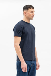 Niels Slim Organic T-shirt Dark Navy