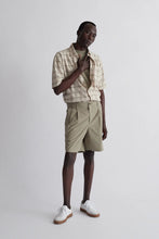 Load image into Gallery viewer, Ivan Relaxed Check SS Shirt Oatmeal
