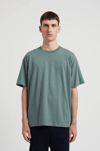 Norse Standard Heavy Loose T-shirt Aluminium Petrol