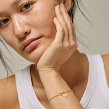 Load image into Gallery viewer, Ball Chain Bracelet Flamingo

