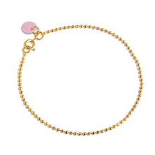 Load image into Gallery viewer, Ball Chain Bracelet Flamingo
