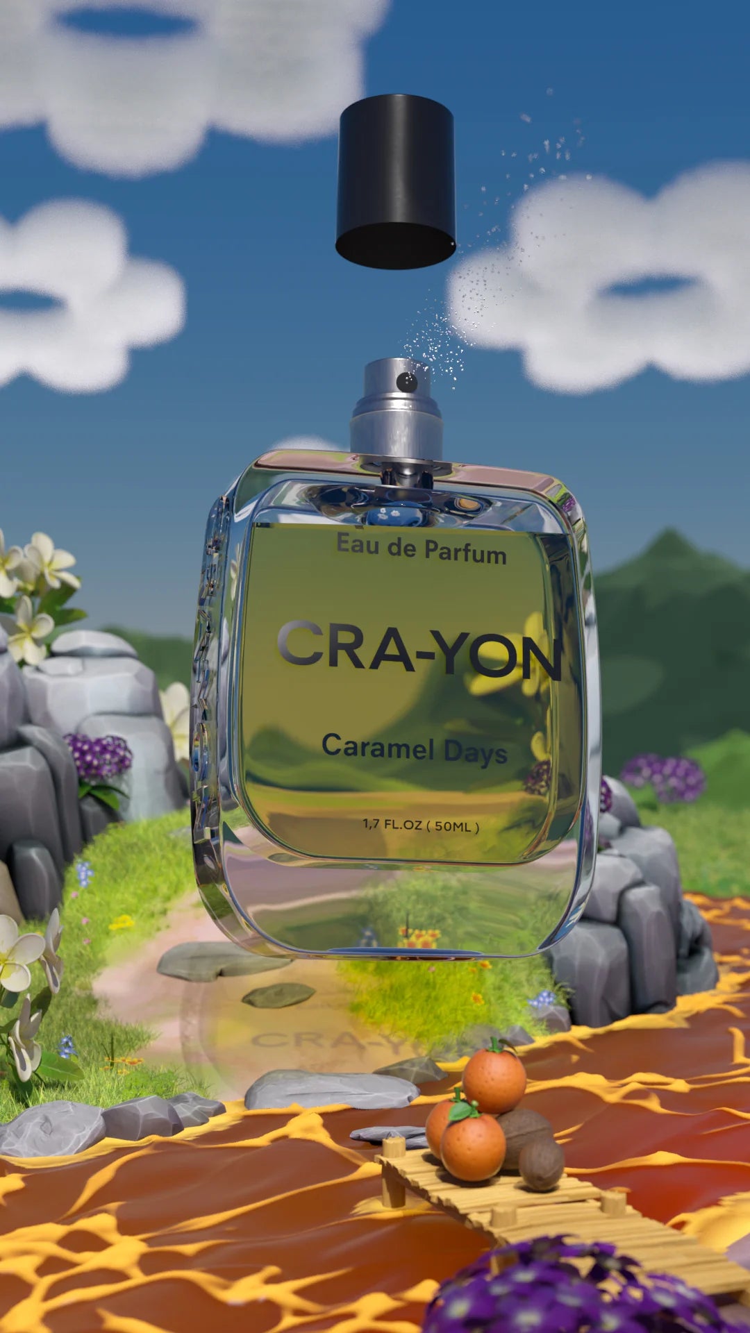 CRAYON Eau de Parfum Caramel Days CRA-YON Caramel Days 50ml 香水 CRAYON Eau de Parfum Caramel Days CRA-YON Caramel Days 50ml 香水