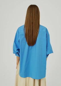 Cest 3/4-sleeve shirt Clear Blue