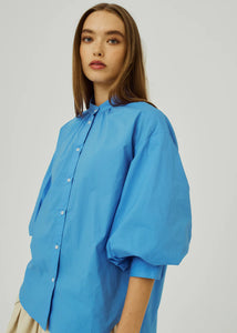 Cest 3/4-sleeve shirt Clear Blue