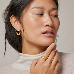 Dalia Earring Gold Plated