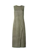Load image into Gallery viewer, DENI Grossgrain long dress, Vetivier
