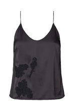 Load image into Gallery viewer, Fatia lace camisole top Midnight
