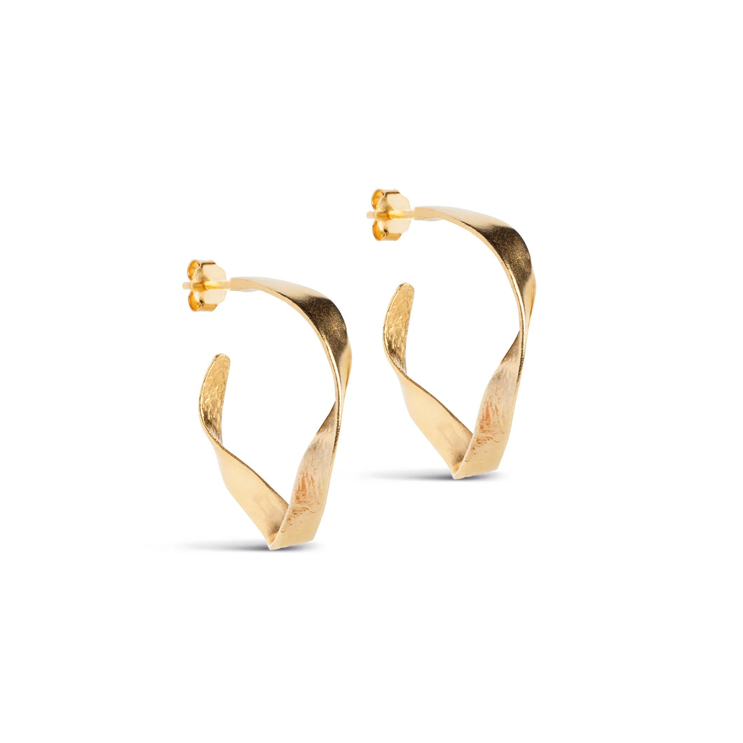 Scarlett Small Hoops Gold Plated
