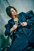 Load image into Gallery viewer, TAILOR High waist pants Med. Grey mel.
