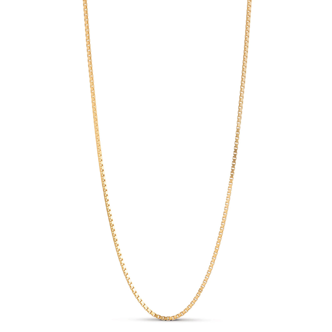 Box Chain 1,45 mm Gold