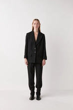 Load image into Gallery viewer, Helen Crumpled easy pant Navy
