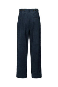 Carly Corduroy pants Dark navy