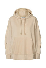 Load image into Gallery viewer, Sevilla Loop back Hoodie Oyster
