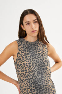 PIPER tank top Leopard print