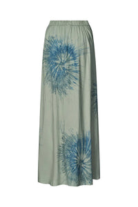 WILLIS long A-line skirt Ocean combo