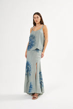 Load image into Gallery viewer, WILLIS long A-line skirt Ocean combo
