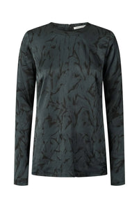 AGNIA tube blouse Midnight black
