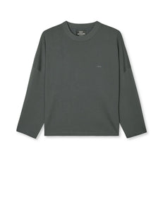 Aksel Light Terry Sweat, Asphalt