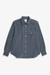 Algot Relaxed Micro Cord Shirt, Graphite