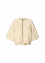 Load image into Gallery viewer, ALICE Shaggy knit cardigan, Off white
