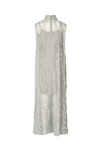 Load image into Gallery viewer, ALLISON Splash netting long dress, Silver grey
