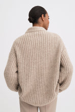 Load image into Gallery viewer, Soft Alpaca V-Neck Sweater Light Beige
