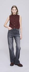 Alyson gilet Burgundy