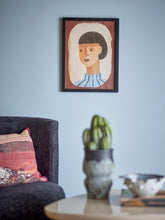 Load image into Gallery viewer, Amanda Illustration w. Frame, Brown
