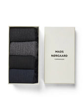 Load image into Gallery viewer, Anton Sock Box, Dark colour Set of 4
