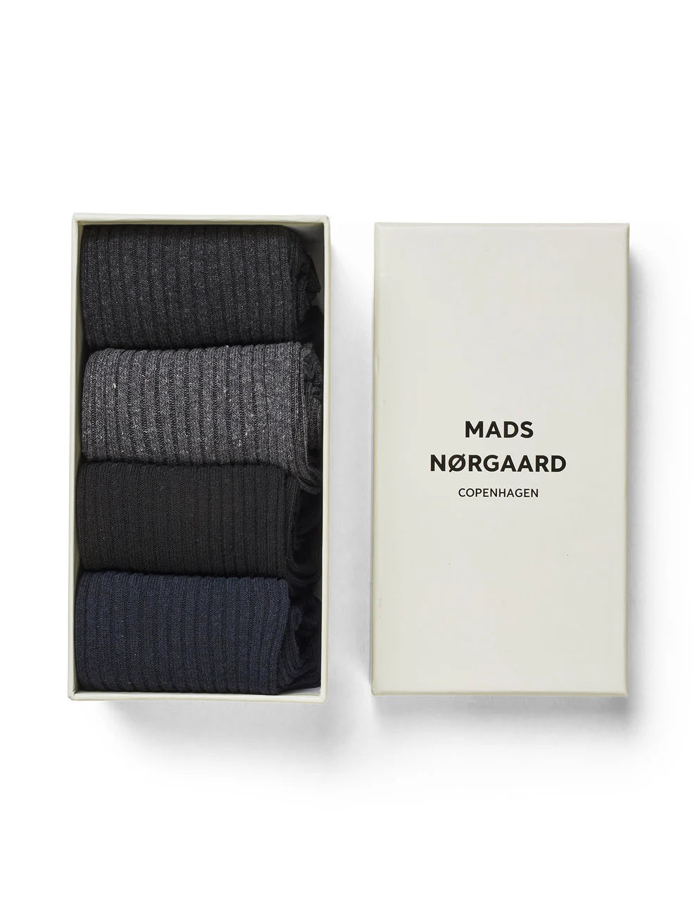 Anton Sock Box, Dark colour Set of 4