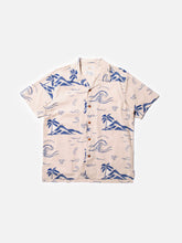 Load image into Gallery viewer, Arvid Waves Hawaii Shirt Ecru
