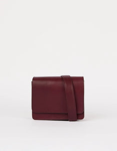 Audrey Mini Dark Cherry Classic Leather