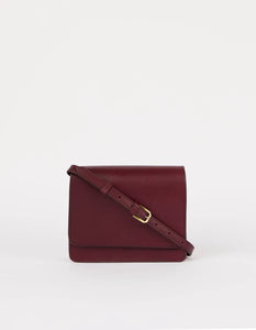 Audrey Mini Dark Cherry Classic Leather