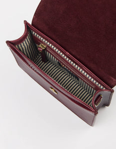 Audrey Mini Dark Cherry Classic Leather