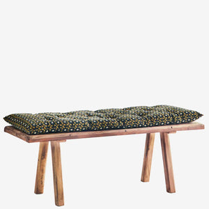 Recycled wooden bench