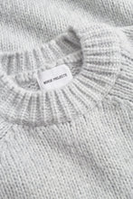 Load image into Gallery viewer, Birger Wool Raglan, Light Grey Melange
