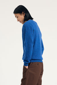 Birnir Brushed Lambswool, Estate Blue