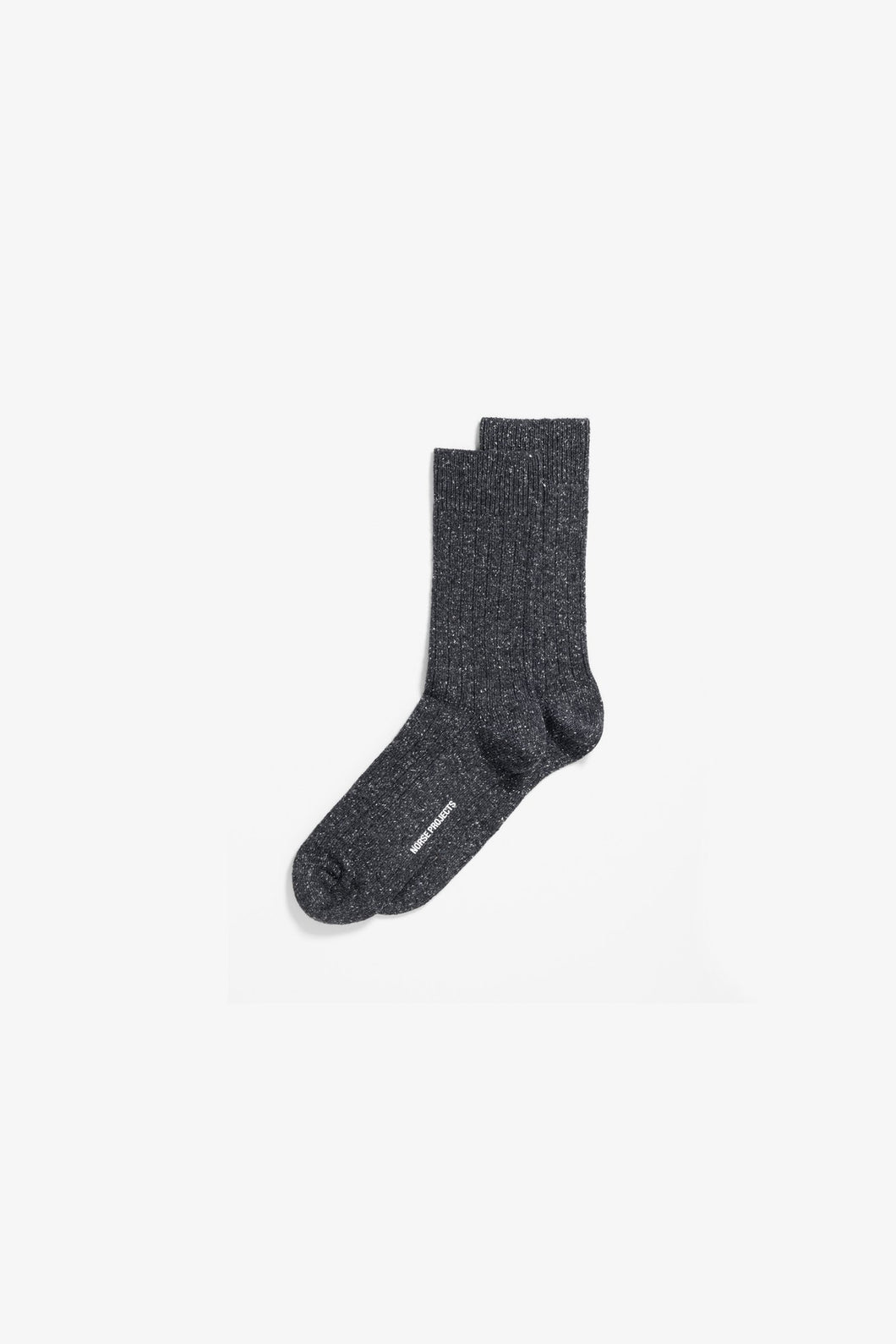 Bjarki Neps Wool Rib Sock