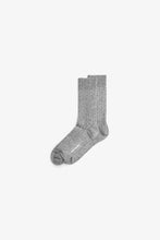Load image into Gallery viewer, Bjarki Neps Wool Rib Sock
