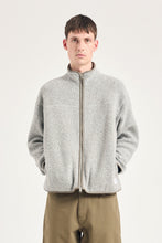 Load image into Gallery viewer, Bjorn Sherpa Wool Fleece Jacket, Grey Melange

