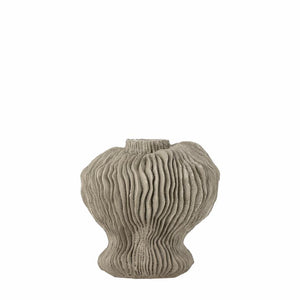 Briar Candle Holder Small, Grey