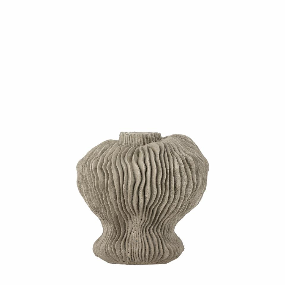 Briar Candle Holder Small, Grey