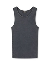 Laden Sie das Bild in den Galerie-Viewer, Bruce Rib Tanktop, Schwarz
