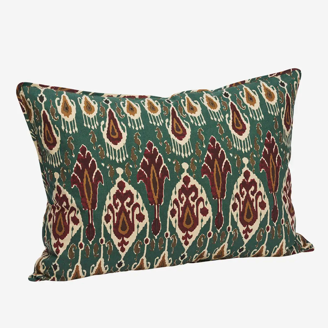 Printed cushion cover 50x70cm, Green