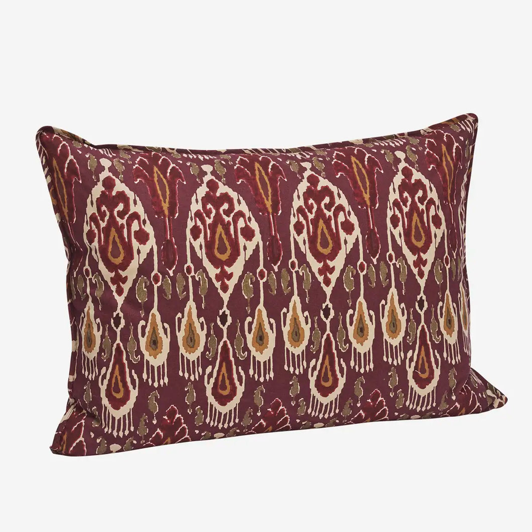 Printed cushion cover 50x70cm, Fig/Sand