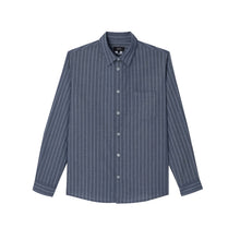 Load image into Gallery viewer, Clement shirt Blue with stripes
