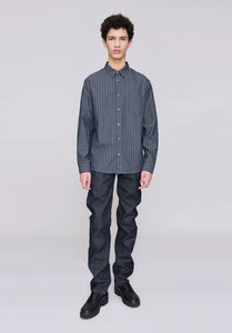 Clement shirt Blue with stripes