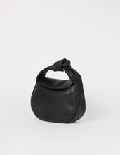 Load image into Gallery viewer, Coco Croissant Black Soft Grain Leather
