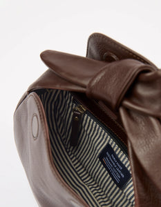 Coco Croissant Chocolate Soft Grain Leather